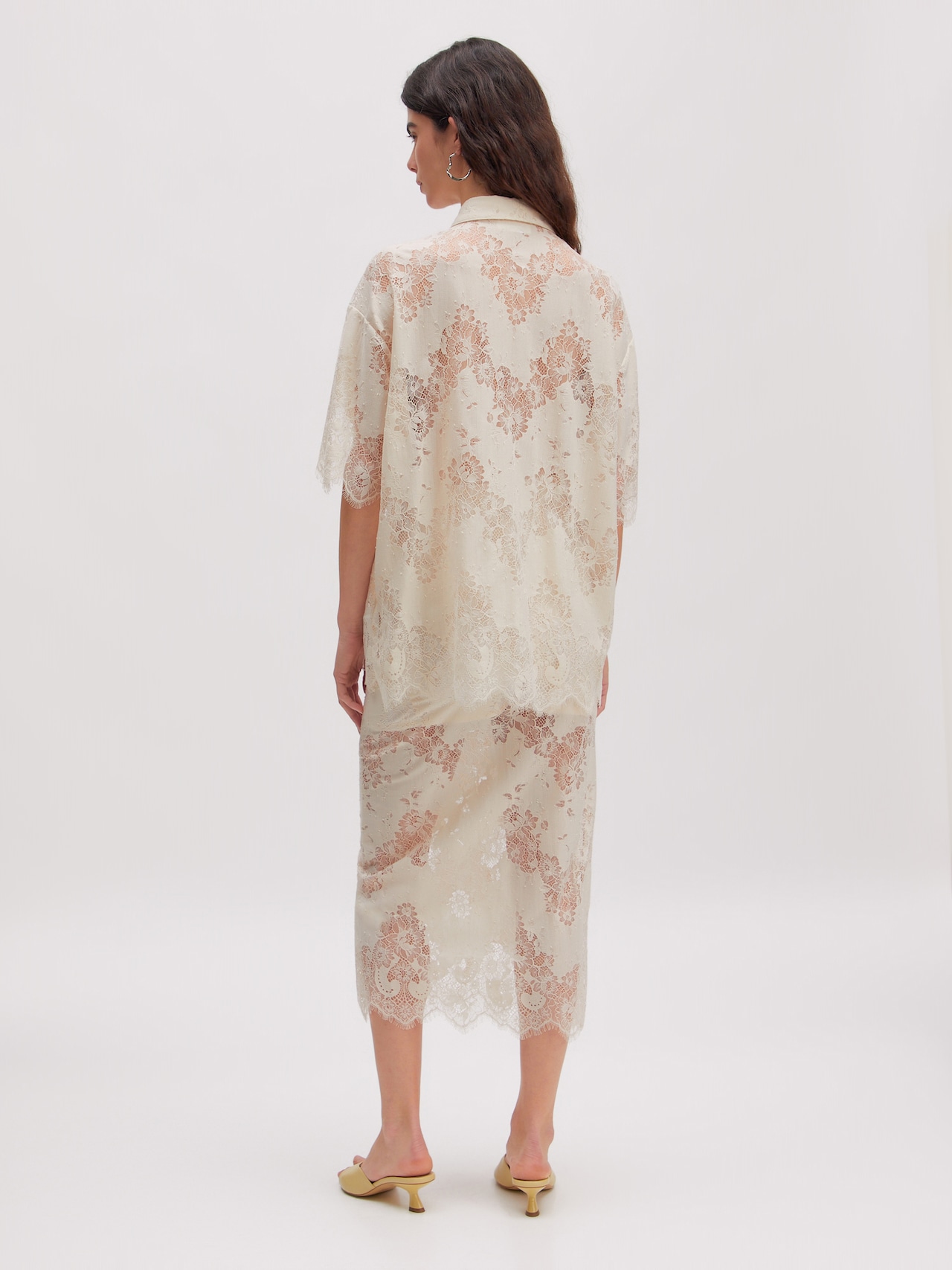 EDITED Nieuwigheden Blouse 'Bella' Crème