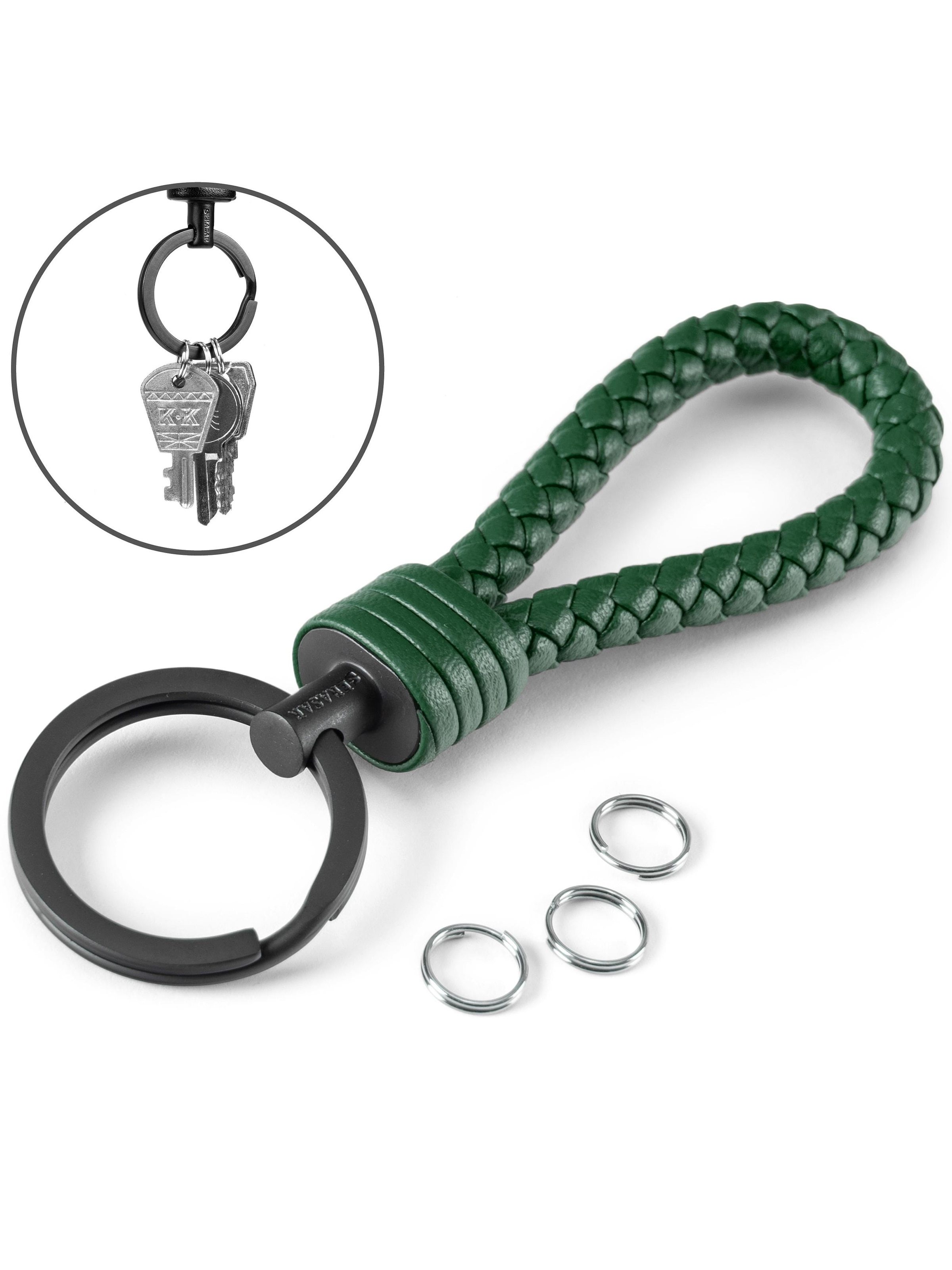 Porte-clés 'Strong' SERASAR en vert