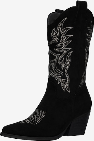 Stivale da cowboy di Salinyang in nero: frontale