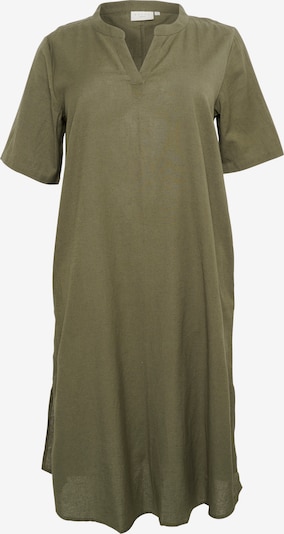 KAFFE CURVE Kleid in oliv, Produktansicht