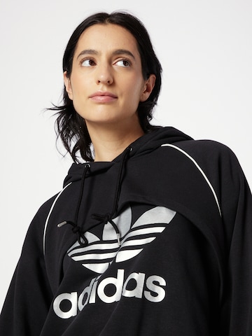 Bluză de molton 'Big Logo' de la ADIDAS ORIGINALS pe negru