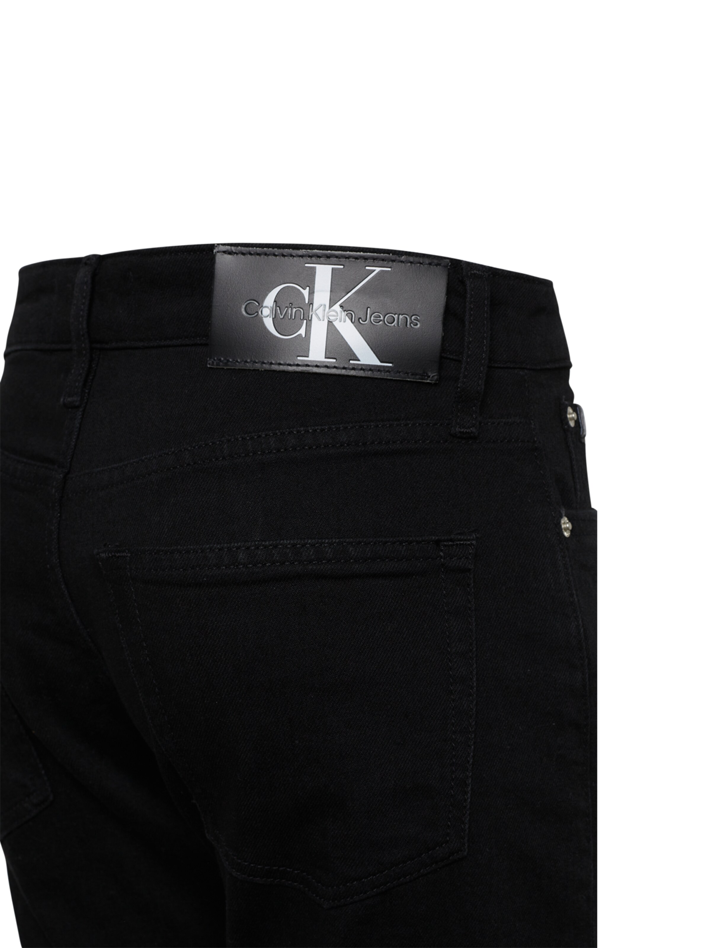 Calvin Klein Jeans Liibuv Teksapüksid, värv must