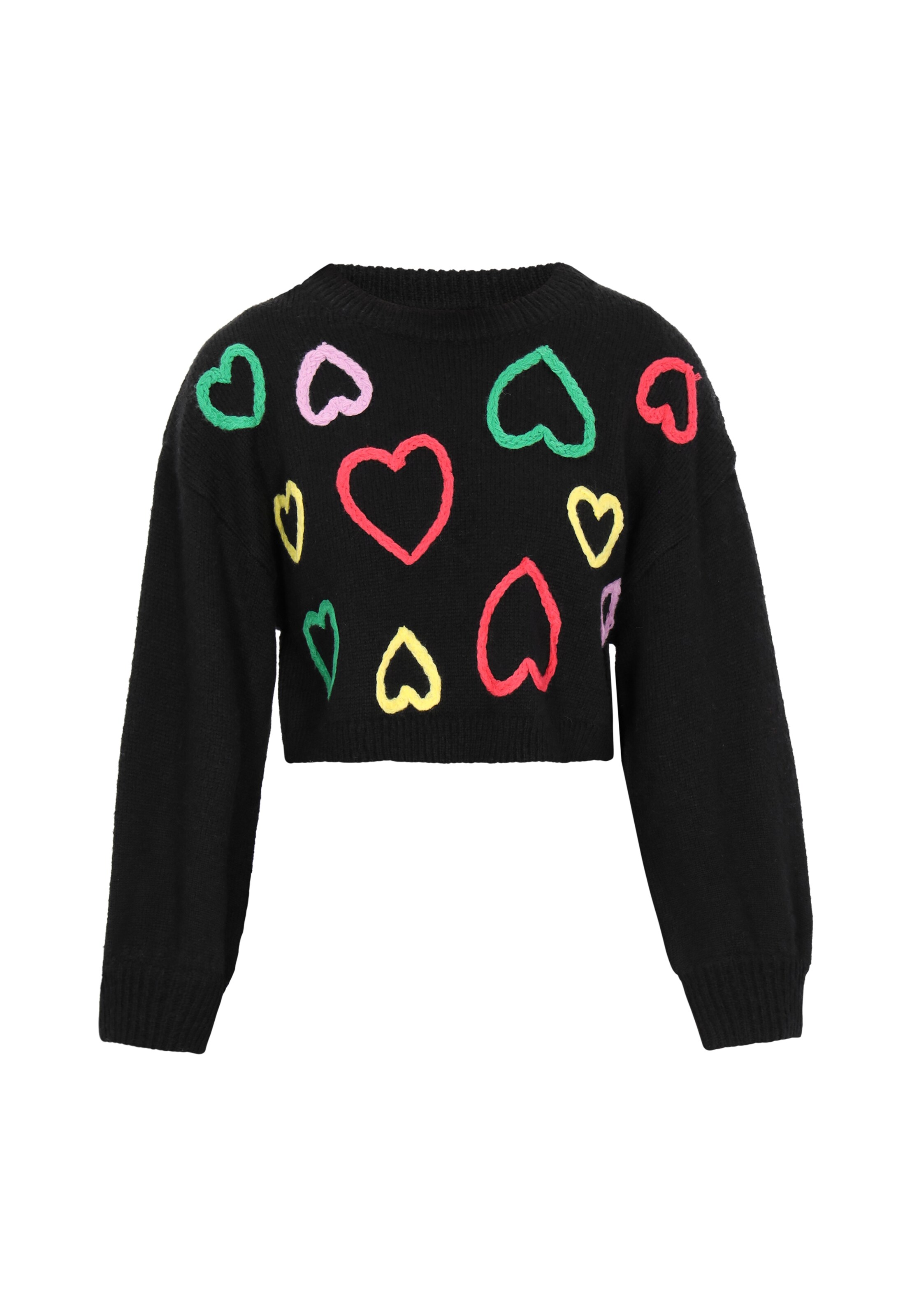 MYMO - Pullover em preto: frente