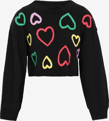 juoda MYMO Laisvas megztinis: priekis