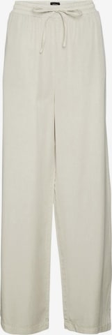 Wide Leg Pantalon 'BREE' VERO MODA en blanc : devant