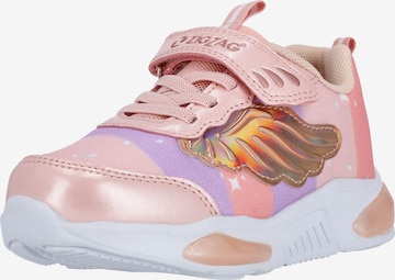 ZigZag Sneakers 'Hori' in Pink: front