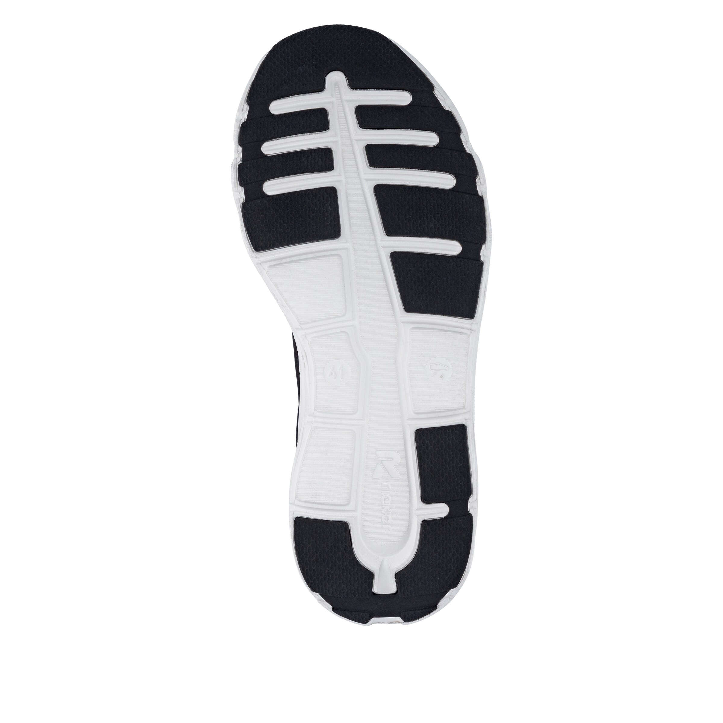 Baskets basses Rieker Sport en noir