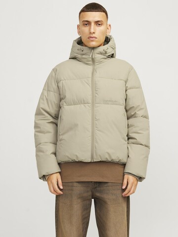 JACK & JONES Jacke 'JORVesterbro' in Grau: Vorderseite