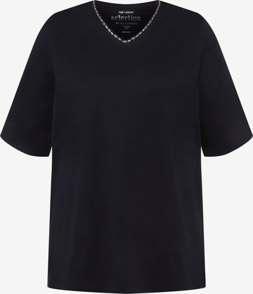 Ulla Popken Shirt in Blauw: voorkant