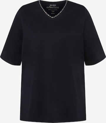 Ulla Popken Shirt in Blauw: voorkant