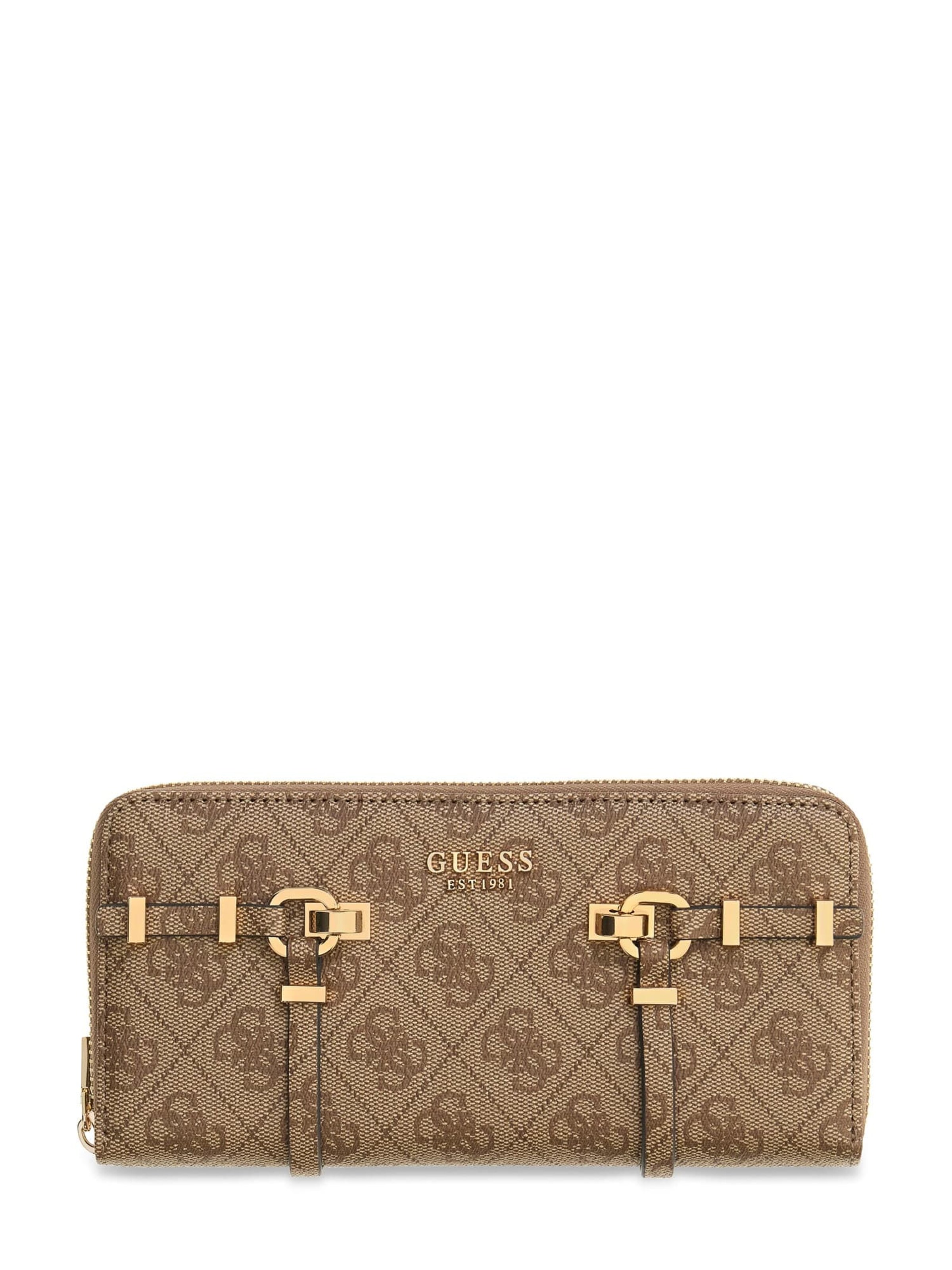 GUESS Wallet 'Leona' in Mixed colors: front