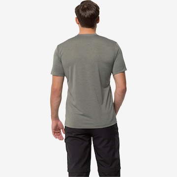JACK WOLFSKIN - Camiseta funcional en gris