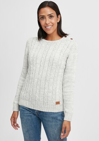 Oxmo Strickpullover 'Phia' in Grau: predná strana