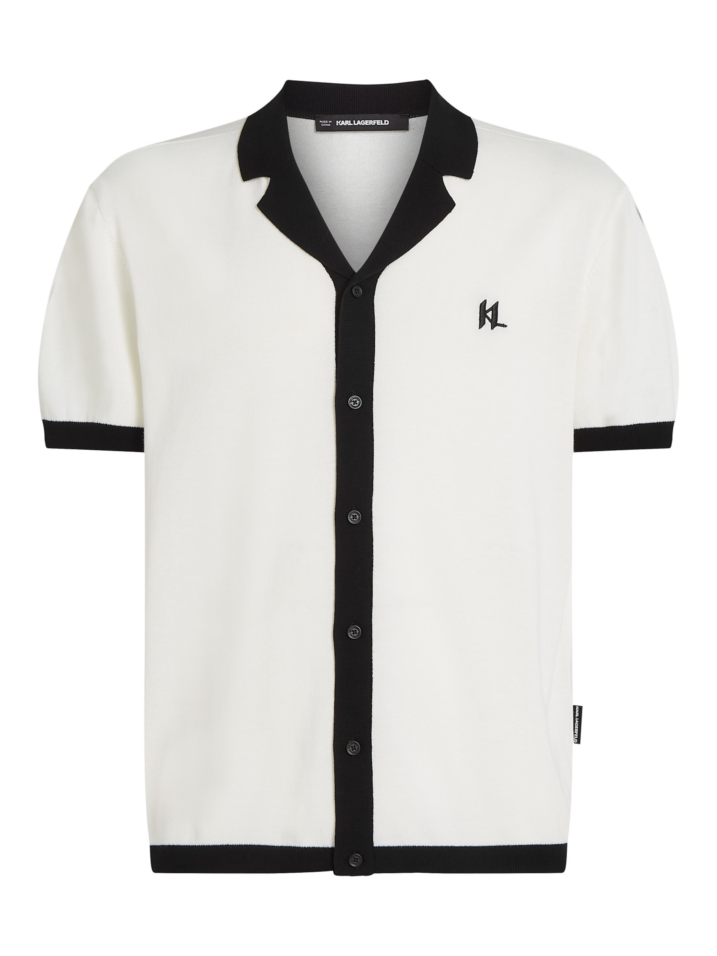 Karl Lagerfeld Majica | bela barva: sprednja stran