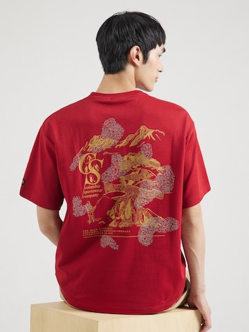 COLUMBIA Functioneel shirt 'CSC™ Heritage' in Rood: voorkant
