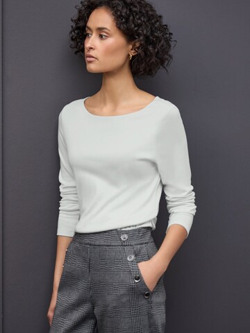 STREET ONE Shirt 'New Lanea' in Weiß: Vorderseite