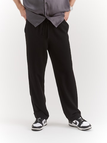 regular Pantaloni di NCO in nero: frontale
