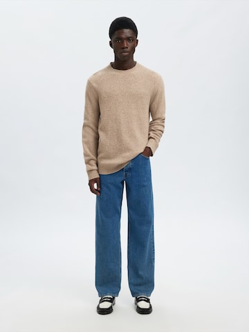 Pullover 'SLHNEIL' di SELECTED in beige