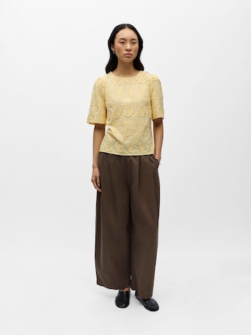 Chemisier 'MYA' OBJECT en jaune