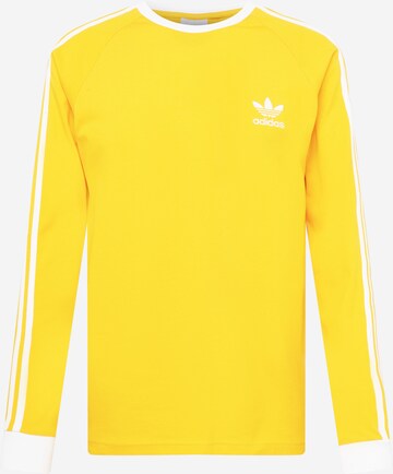 Maglietta 'Adicolor Classics 3-Stripes Te' di ADIDAS ORIGINALS in giallo: frontale