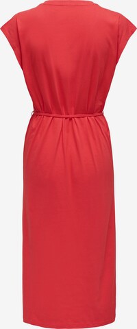 JDY Dress 'ROSE' in Red