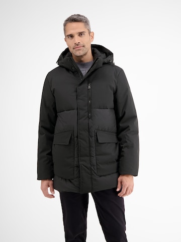 LERROS Between-seasons parka in Black: front