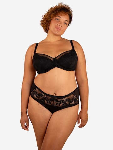 Panty 'Cracy' di SugarShape in nero: frontale