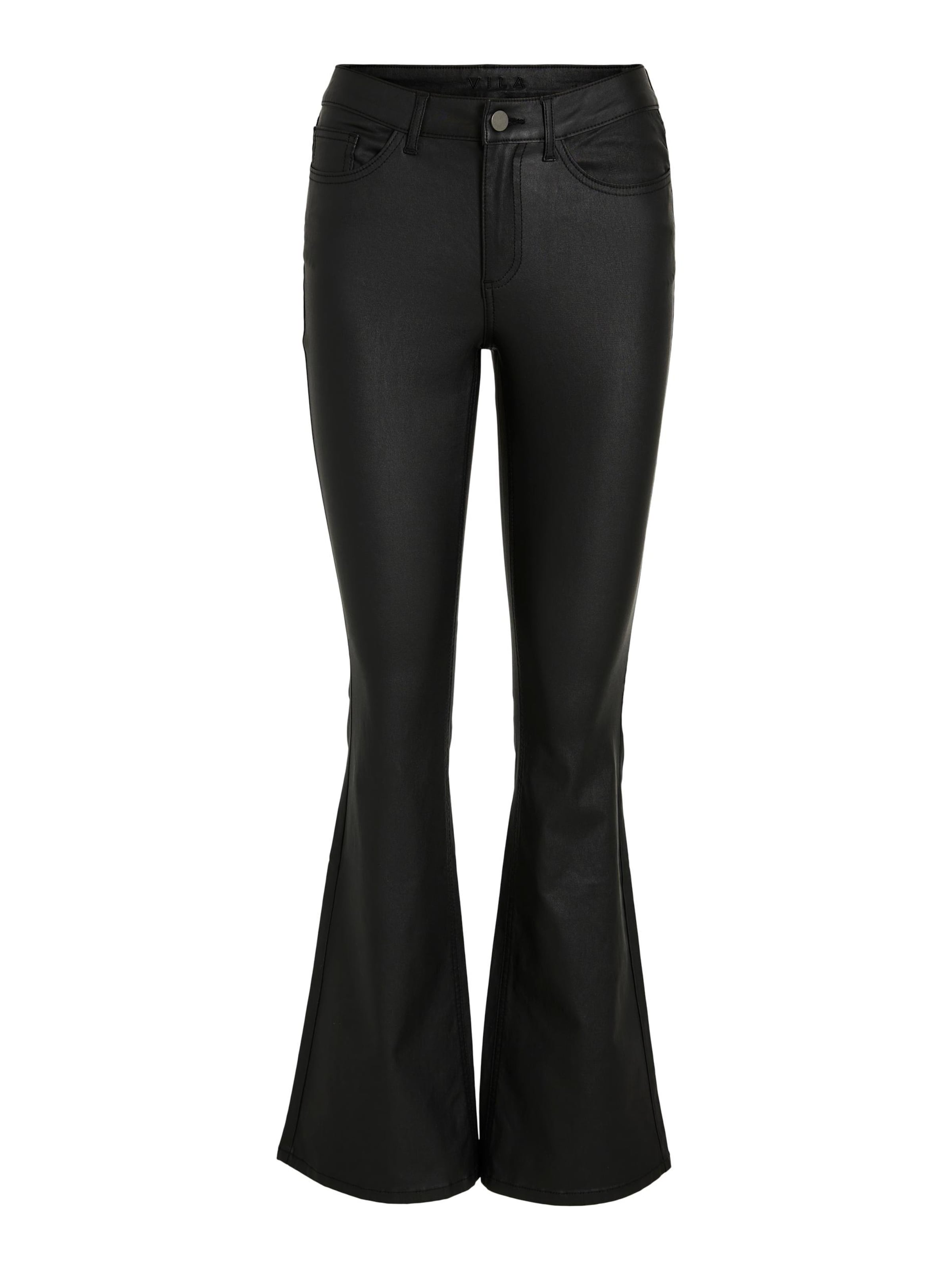 VILA Na zvonec Kavbojke 'Commit' | črna barva: sprednja stran