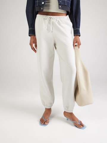 BALMOHK Конический (Tapered) Штаны в Белый: спереди