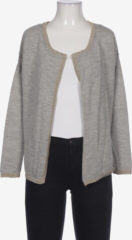 Des Petits Hauts Sweater & Cardigan in XS in Grey: front