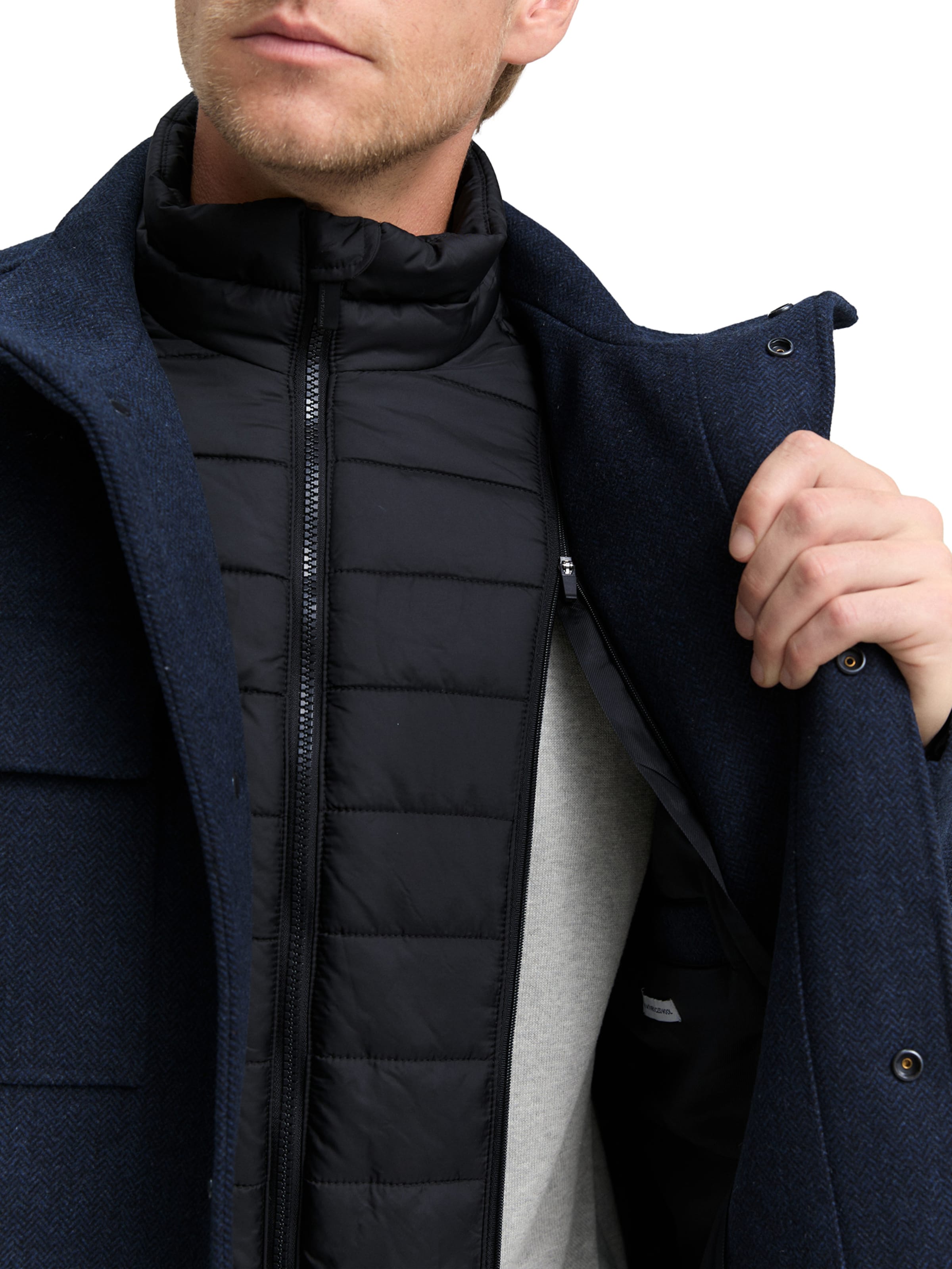 TOM TAILOR Kevad-sügisjope, värv sinine