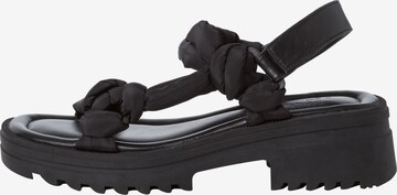 TAMARIS - Sandálias com tiras em preto