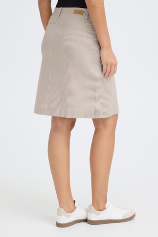 Fransa Rok 'FREna' in Beige
