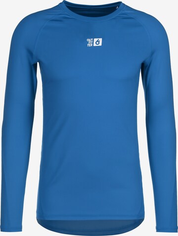 OUTFITTER Base Layer 'Tahi' in Blau: predná strana