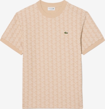 LACOSTE Shirt in Beige: front
