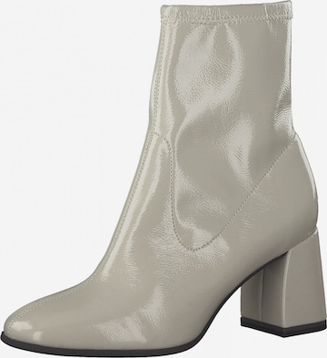 TAMARIS Ankle Boots in White: front