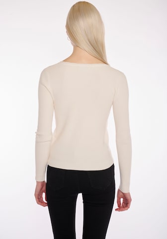 Hailys Knit Cardigan in Beige