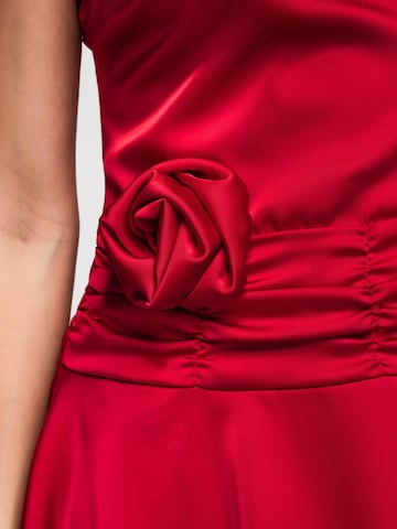 Ombre - Vestido de noche en rojo
