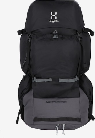 Haglöfs Sports Backpack in Black: front