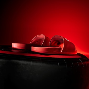 ADIDAS PERFORMANCE - Zapatos para playa y agua 'Audi F1 Team Adilette' en rojo
