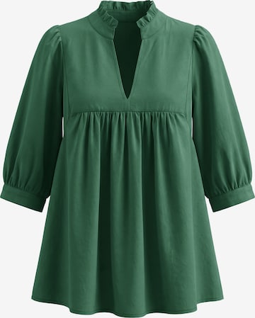 Imily Bela - Blusa en verde: frente
