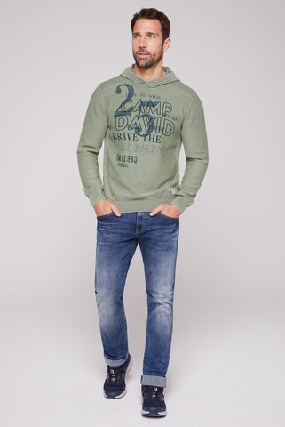 Pull-over 'Brave The Element II' CAMP DAVID en vert