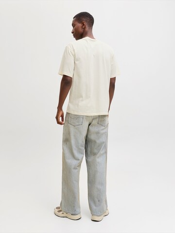 JACK & JONES T-Shirt 'JJEdover' in Weiß