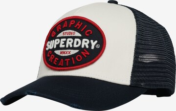 Superdry Cap in Blue: front