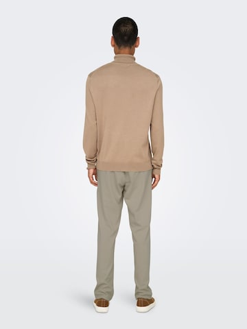 regular Pantaloni chino 'ONSMark' di Only & Sons in verde