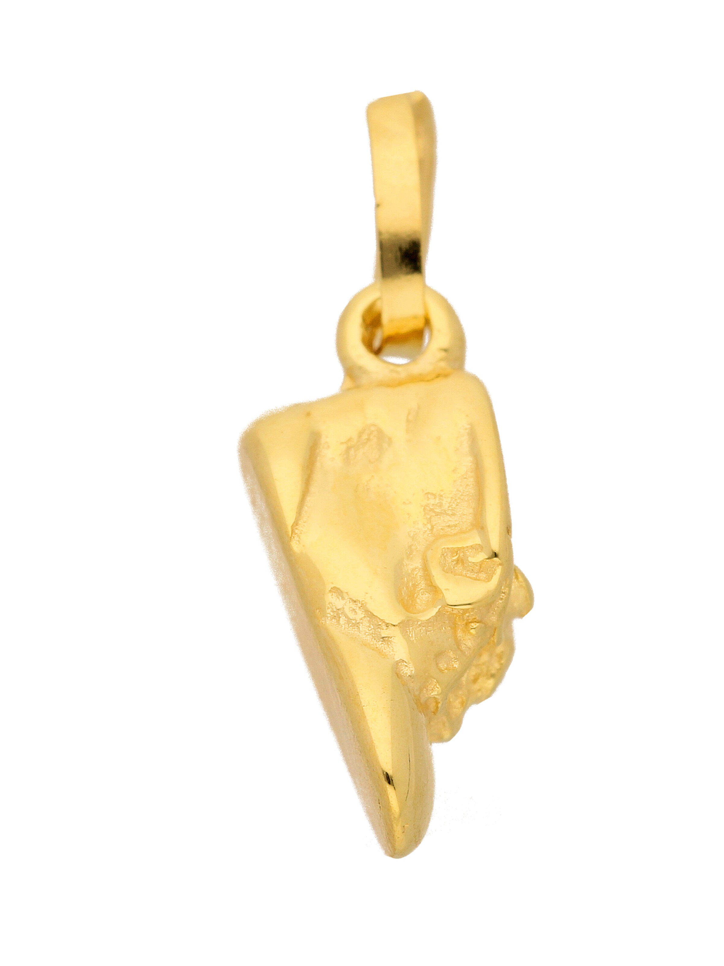 Adelia´s Pendant in Gold: front