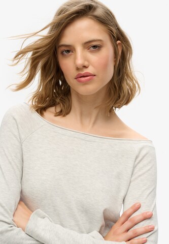 Superdry Shirt 'Bardot' in Grey
