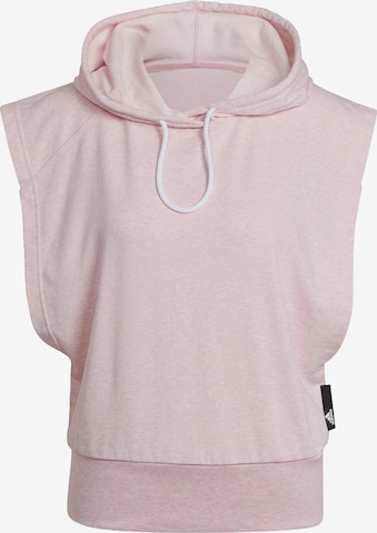 Sweat de sport ADIDAS SPORTSWEAR en rose : devant