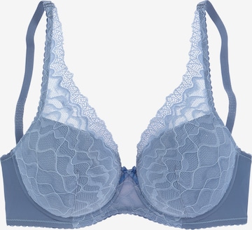 LASCANA Bra in Blue: front