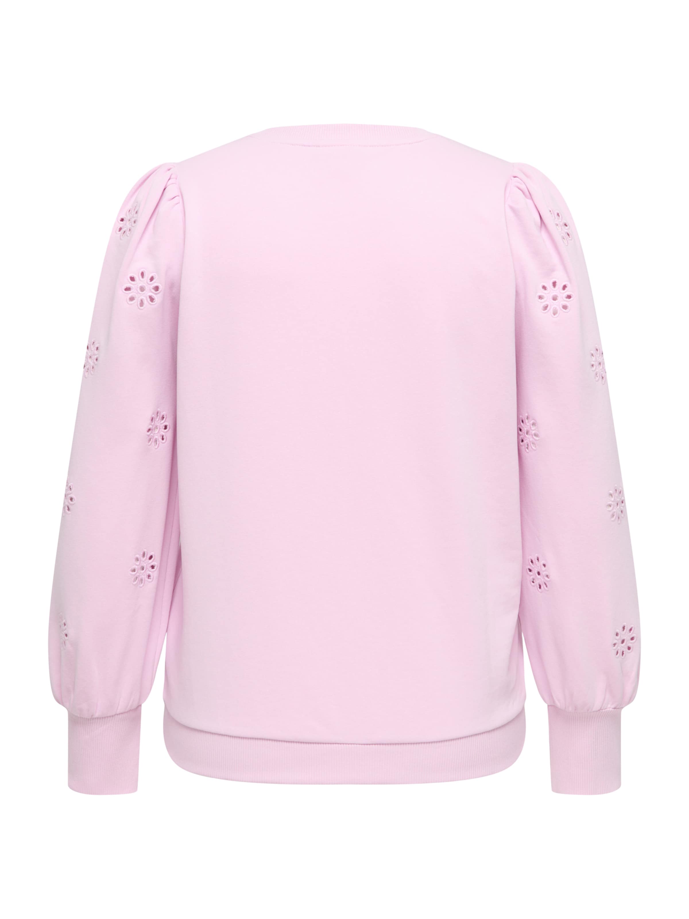 ONLY Carmakoma Μπλούζα φούτερ 'CARFEMME' σε ροζ